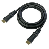 Vodaview　可動式HDMIケーブル(上下左右180度屈曲対応)　3m　HDMI[オス] - HDMI[オス]　VV-F-HDMI030AA-B