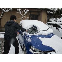 コンパル スノーブラシ・スコップセット 収納袋付 10110037 1個