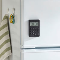 タニタ デジタルタイマー TD415BK 1セット（5個：1個×5）