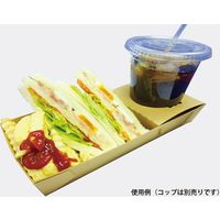 三和紙工 持ち運び用 ドリンク・スナック容器 DFコンボトレー 00489473 1包:400枚(50×8)（直送品）