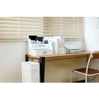 Like-it（ライクイット） A4ファイルボックス クリアホワイト MX-19 W 1セット（3組：1組2個入×3） 吉川国工業所