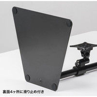 サンワサプライ 液晶モニタスタンド（上下2面） ブラック 幅400×奥行350×高さ700mm CR-LA1506BK 1台（直送品）