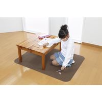 サンコー デスク足元マット ブラウン KL-10 1枚