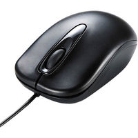 サンワサプライ 有線ブルーLEDマウス MA-BL150BK 1個