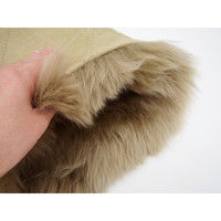 萩原 ムートンフリース M-511 幅600×奥行900mm ブラウン 240549623 1枚（直送品）