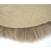 萩原 ムートンフリース M-511 幅600×奥行1050mm ブラウン 240549633 1枚（直送品）