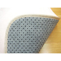 萩原 撥水低反発ラグ マシュマロ 幅1900×奥行2400mm アイボリー 240602837 1枚（直送品）