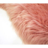 萩原 ムートンフリース SX-1009 幅600×奥行900mm ピンク 240609301 1枚（直送品）