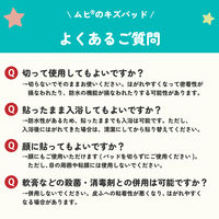 アンパンマン　ムヒのキズパッド 10枚 絆創膏　キャラクター　防水　ハイドロコロイド  きり傷 すり傷　池田模範堂
