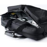 サンワダイレクト 軽量ビジネスバッグ（超撥水・2WAY・A4収納対応） 200-BAG122BK 1個（直送品）
