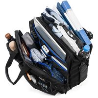 サンワダイレクト 3WAYビジネスバッグ（リュック対応・メッシュ使用・大容量・32L） 200-BAG135BK 1個（直送品）