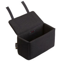 サンワダイレクト インナーカメラバッグ（ソフトクッションボックス・ワイドサイズ・ブラック） 200-BG019LBK 1個（直送品）