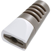 サンワダイレクト ケーブル保護カバー（断線防止・iPhone・USBケーブル・ケーブルプロテクター） 200-CA024GY 1個（直送品）