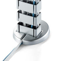 サンワダイレクト 昇降デスク用ケーブルカバー（昇降デスク・ケーブルカバー・配線カバー・ケーブルガード） 200-CA035 1個（直送品）