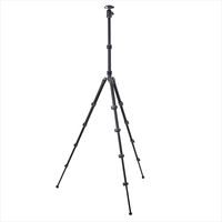 サンワダイレクト カメラ三脚（一眼レフ・デジカメ対応・5段階高さ調節・水準器搭載） 200-CAM031 1個（直送品）