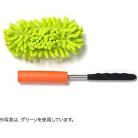 サンワダイレクト ハンディモップ（クリーニング・伸縮可能・マイクロファイバー・2WAY・角度調整・イエロー） 200-CD038Y 1個（直送品）