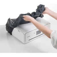 サンワダイレクト プリンタカバー（ブラザー/キャノン/エプソン・防塵・撥水素材・黒・Sサイズ） 200-DCV036 1個（直送品）