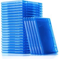 サンワダイレクト ブルーレイディスクケース（標準サイズ・Blu-ray・1枚収納・25枚セット） 200-FCD055 1個（直送品）