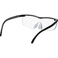 サンワダイレクト 眼鏡型ルーペ（メガネ型・ハンズフリールーペ・眼鏡同時装着可能・フチあり・収納ポーチ付き） 400-LPE018 1個（直送品）