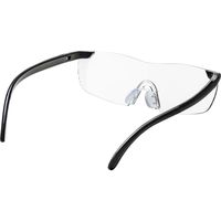サンワダイレクト 眼鏡型ルーペ（メガネ型・ハンズフリールーペ・眼鏡同時装着可能・フチなし・収納ポーチ付き） 400-LPE019 1個（直送品）