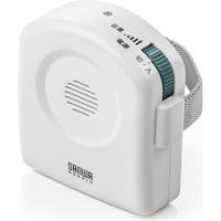 サンワダイレクト 電話機用スピーカー（受話音量増幅器・電話拡声器・ゴムバンド取付） 400-SP078 1個（直送品）