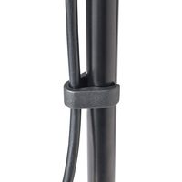 サンワダイレクト マイクスタンド（ストレートタイプ・クリップ式マイクホルダー付・折りたたみ対応・最大146cm） 400-SPST3 1個（直送品）