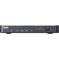 サンワダイレクト HDMI切替器（4K・60Hz・HDR・HDCP2.2・4入力1出力・セレクター） 400-SW029 1個（直送品）