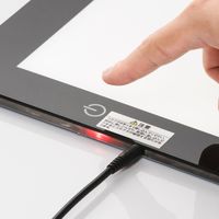 サンワダイレクト LEDトレース台（A1サイズ・薄型・無段階調光調整・照明・AC給電） 400-TBL007 1個（直送品）