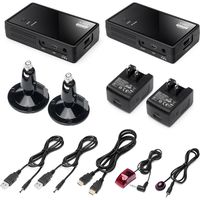 サンワダイレクト ワイヤレスHDMIエクステンダー（送受信機セット・無線・最大通信距離50m・小型） 400-VGA012 1個（直送品）