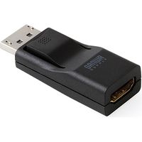 サンワダイレクト DisplayPort-HDMI変換アダプター（4K出力可能） 500-KC013DPH 1個（直送品）