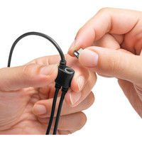 サンワダイレクト マグネット着脱式マイクロUSB/USB Type-C充電専用ケーブル 500-USB065 1個（直送品）