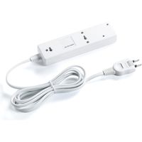 サンワダイレクト 電源タップ（USB充電ポート付・最大3.1Aまで・1500W・2m・2個口・個別スイッチ付） 700-TAP029 1個（直送品）