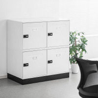 サンワサプライ 宅配ボックス＆ロッカー DB-LBOX500W 1台（直送品）