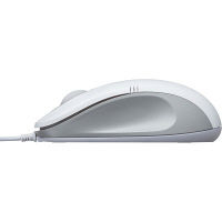 サンワサプライ 有線ブルーLEDマウス MA-BL138W 1個（直送品）