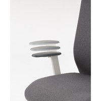 【軒先渡し】オリバー オフィスチェア ヘッドレストあり ブラック/イエロー S・CN-70・H・AC・PH・CF-19D 1脚（直送品）