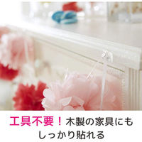 スリーエム ジャパン 3M コマンドTM フック コード用 クリア Mサイズ(フック2個・タブM3枚入) CMG-M-CL 1パック 125-8403