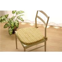 イケヒコ クッション バテイ 『エルピス』 幅410×奥行430mm ゴールド 9308319 1枚（直送品）