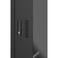 サンワサプライ 19インチサーバーラック（18U） 幅600×奥行900×高さ1020mm ブラック 1台（直送品）