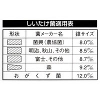 ビッグマン BM シイタケ錐Bストッパー付 9.2ミリ 060938 1個