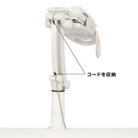 アスカ テレホンスタンド フレックス ハイタイプ ブラック TS9802BK 1台