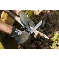 【ニトリル背抜き手袋】 ショーワグローブ 耐切創 S-TEX581 ブラック XL 1双