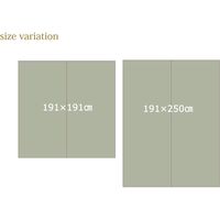 イケヒコ い草ラグ 国産 カーペット 『Fナール』 幅1910×奥行1910mm ネイビー 8231570 1枚（直送品）