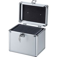 サンワサプライ ブルーレイディスク対応セキュリティーボックスケース（100枚収納） FCD-SL13S 1個（直送品）