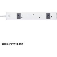 サンワサプライ 電源タップ TAP-F37-5KSRP 1個