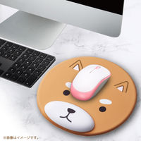 エレコム マウスパッド/リストレスト付/アニマル/イヌ MP-AN01DOG 1個