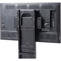 サンワサプライ 32～65インチ対応 液晶ディスプレイスタンド 幅912×奥行628×高さ1890mm ブラック CR-PL34BK 1台（直送品）