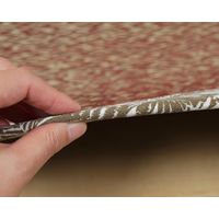 萩原 い草センターラグ（裏貼り） ボタリラグラス 約幅1760×奥行2200mm ブラウン 81938651 1枚（直送品）