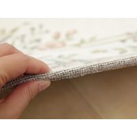 萩原 ゴブランシェニールラグ ブーケ 約幅2000×奥行2500mm ベージュ 240612814 1枚（直送品）