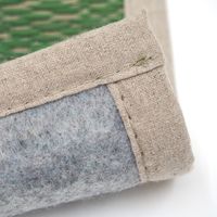 萩原 い草センターラグ シャイン 約幅1800×奥行2400mm グリーン 81938721 1枚（直送品）