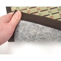 萩原 国産い草センターラグ（裏貼り） 山月（さんげつ） 約幅1910×奥行1910mm 81938400 1枚（直送品）